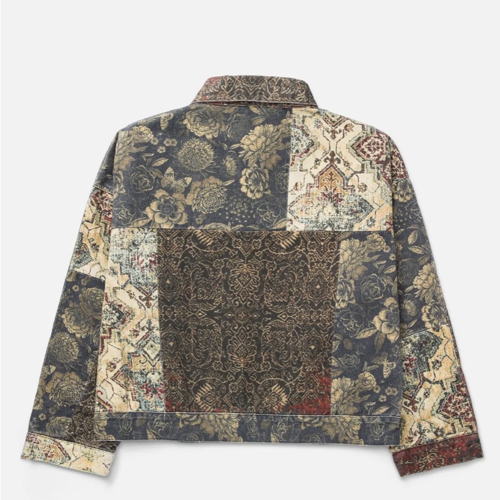 Patchwork Patterned Jacket - Picture 2 of 10
